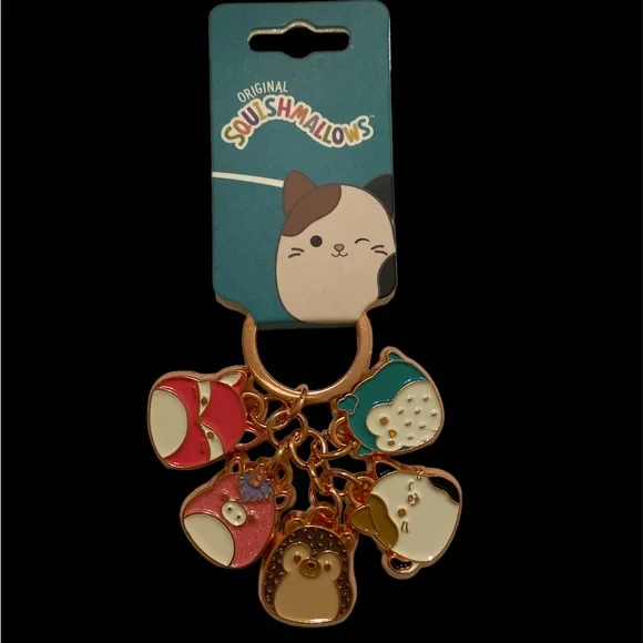 Squishmallow Multi-Charm Key Chain - Picture 4 of 7
